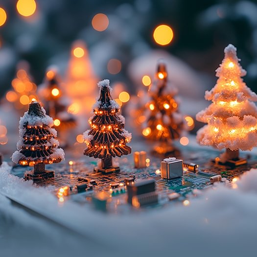 Weihnachten ist auf der Elektrinė-Terrasse angekommen!