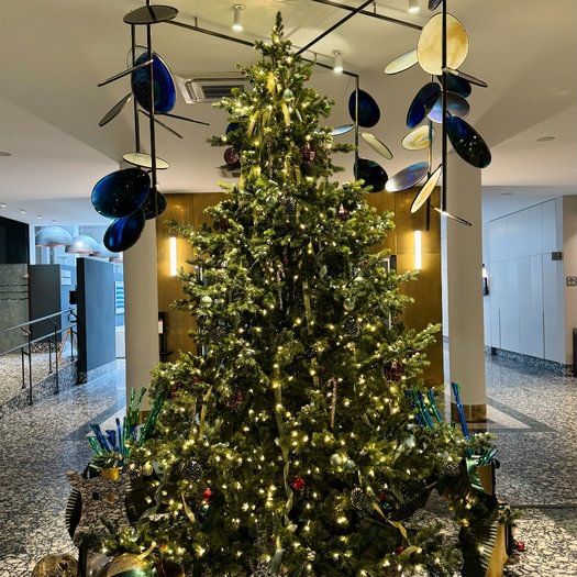 Christmas sparkle at Neringa hotel