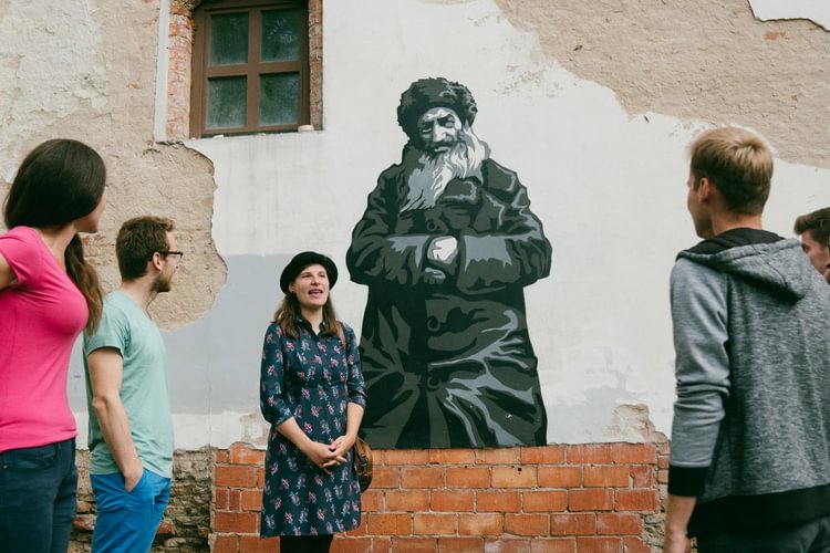 Regular Walking Tour of Jewish Vilnius with Vilnius with locals