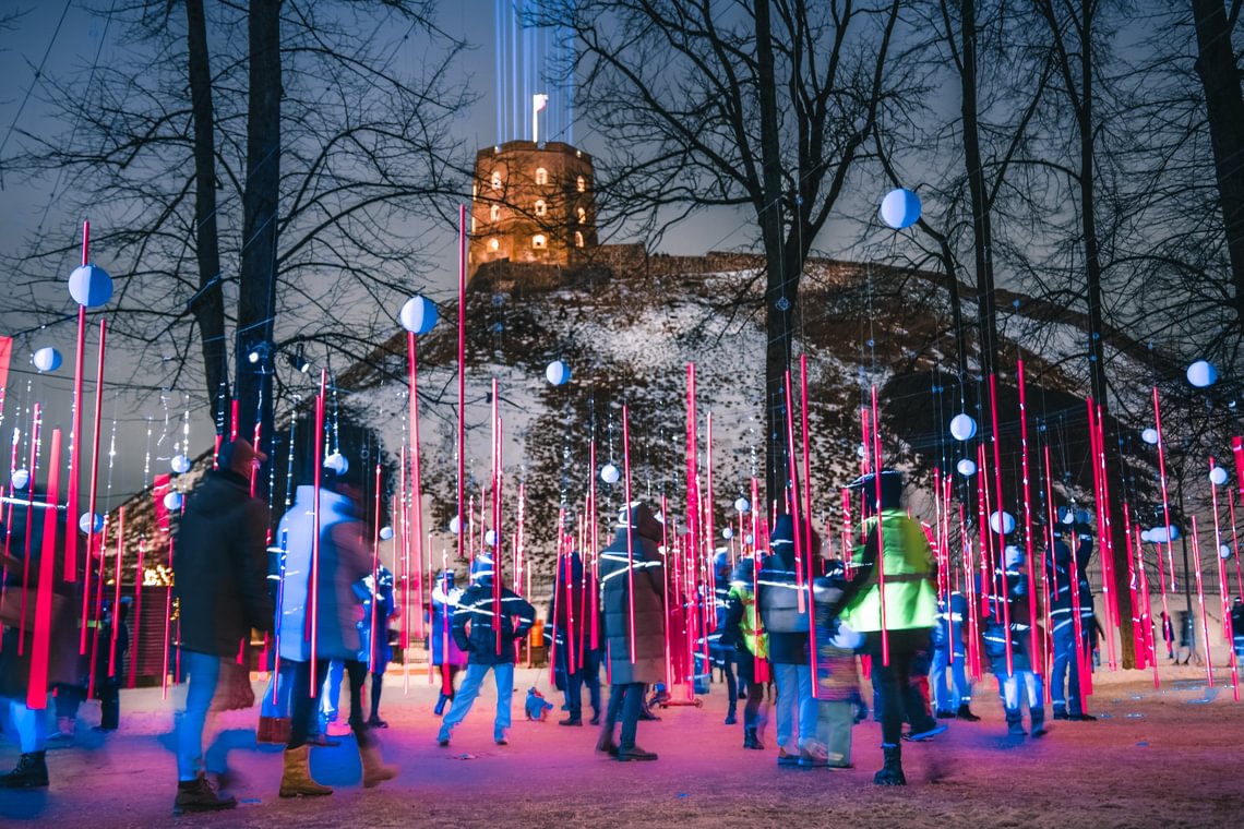 Vilnius Light Festival held in January has l... | Go Vilnius