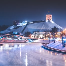 Winteraktivitäten in Vilnius