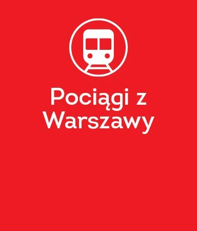 Pociągi z Warszawy