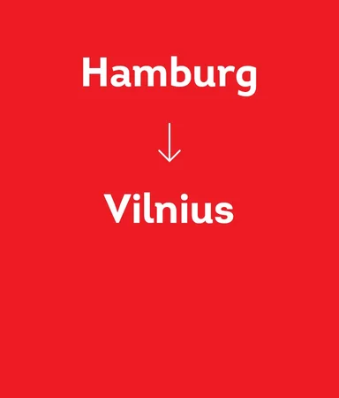 Hamburg-Vilnius (HAM-VNO)