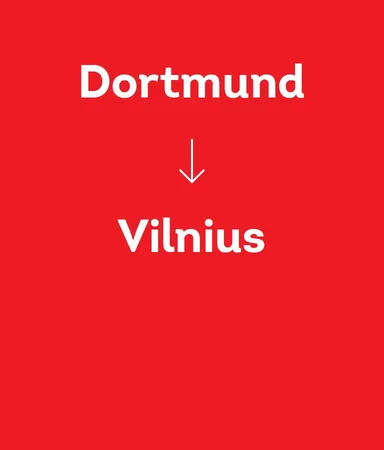 Dortmund-Vilnius (DTM-VNO)