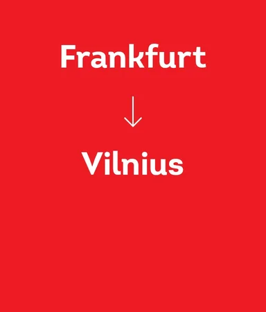 Frankfurt-Vilnius (FRA-VNO)