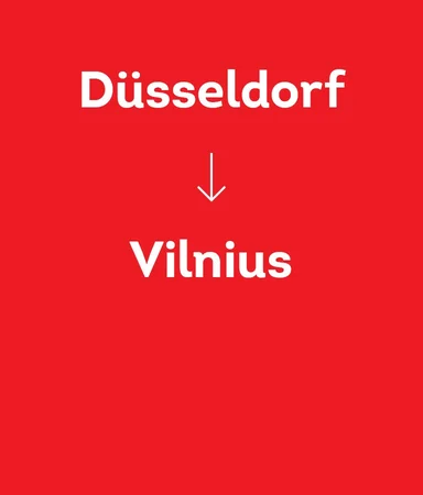 Düsseldorf-Vilnius (DUS-VNO)