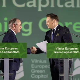 The year "Vilnius - European Green Capital 2025" officially begins