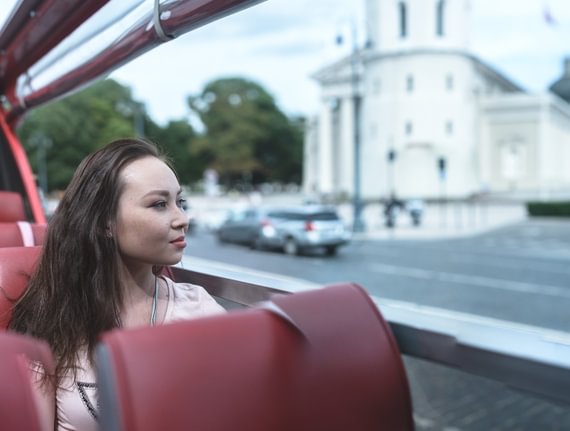 1. Turas po Vilnių autobusu su audiogidu