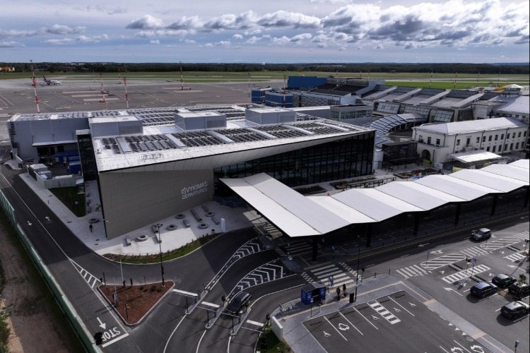 New Departure Terminal at Vilnius Airport