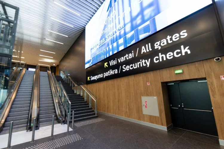 New Departure Terminal at Vilnius Airport